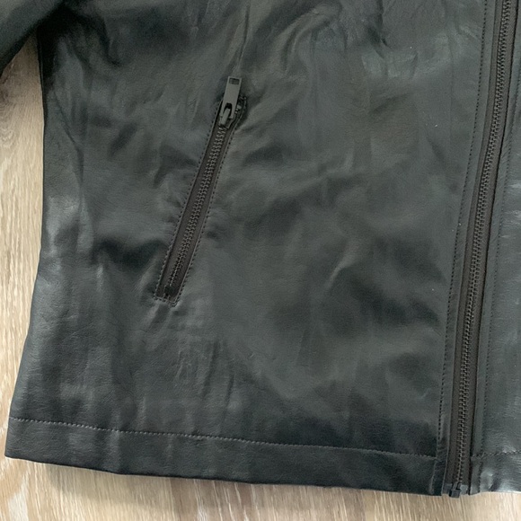 Vera Wang Vegan Leather Jacket XS. - Picture 5 of 5